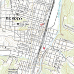 United States Geological Survey De Soto, MO (2021, 24000-Scale) digital map