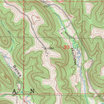 United States Geological Survey De Soto, WI-IA (1983, 24000-Scale) digital map