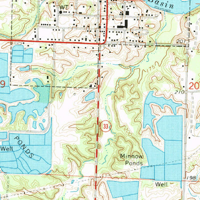 United States Geological Survey De Valls Bluff, AR (1968, 24000-Scale) digital map