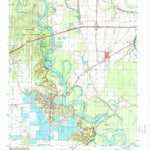 United States Geological Survey De Valls Bluff, AR (1996, 24000-Scale) digital map