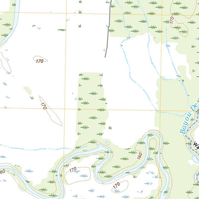 United States Geological Survey De Valls Bluff SE, AR (2020, 24000-Scale) digital map