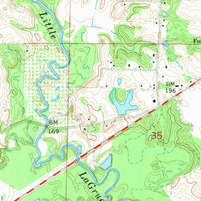 United States Geological Survey De Witt, AR (1968, 24000-Scale) digital map