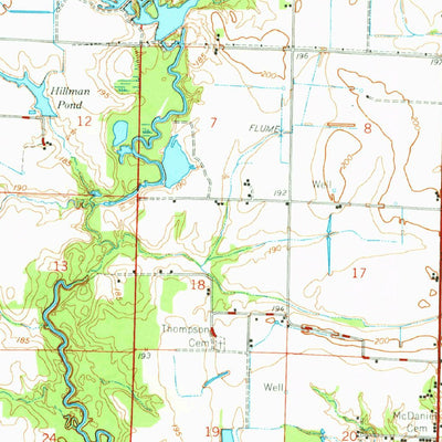 United States Geological Survey De Witt, AR (1970, 62500-Scale) digital map