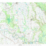 United States Geological Survey De Witt, AR-MS (1986, 100000-Scale) digital map