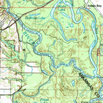 United States Geological Survey De Witt, AR-MS (1986, 100000-Scale) digital map