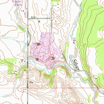 United States Geological Survey De Witt, IA (1953, 24000-Scale) digital map