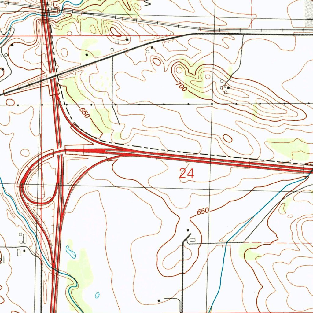 De Witt, IA (1991, 24000Scale) Map by United States Geological Survey