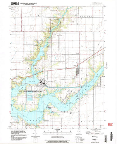 United States Geological Survey De Witt, IL (1999, 24000-Scale) digital map