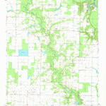 United States Geological Survey De Witt NE, AR (1968, 24000-Scale) digital map