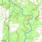 United States Geological Survey De Witt NE, AR (1968, 24000-Scale) digital map
