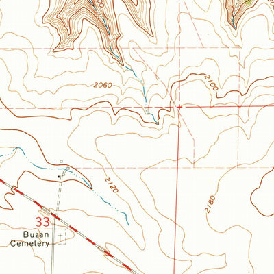 United States Geological Survey Dead Dog Canyon, OR (1971, 24000-Scale) digital map