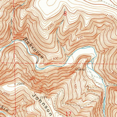 United States Geological Survey Dead Dog Canyon, OR (1971, 24000-Scale) digital map