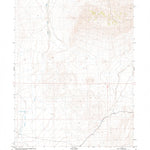 United States Geological Survey Dead Horse Canyon NE, NV (1981, 24000-Scale) digital map