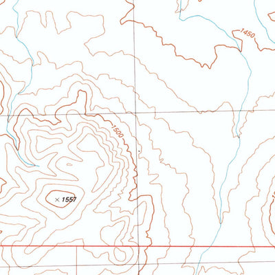 United States Geological Survey Dead Horse Canyon NE, NV (1981, 24000-Scale) digital map
