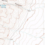 United States Geological Survey Dead Horse Canyon, NV (1981, 24000-Scale) digital map