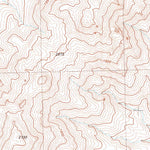 United States Geological Survey Dead Horse Canyon, NV (1981, 24000-Scale) digital map