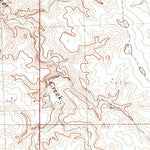 United States Geological Survey Dead Horse Draw, SD (1982, 24000-Scale) digital map