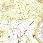 United States Geological Survey Dead Horse Flats, SD (1955, 24000-Scale) digital map