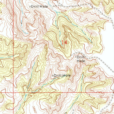 United States Geological Survey Dead Horse Lake, WY (1971, 24000-Scale) digital map