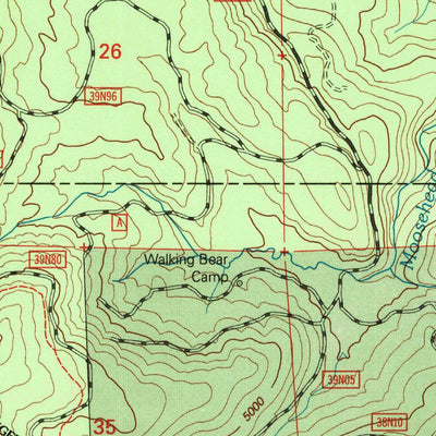 United States Geological Survey Dead Horse Summit, CA (1998, 24000-Scale) digital map