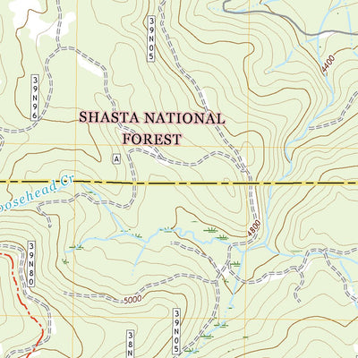 United States Geological Survey Dead Horse Summit, CA (2021, 24000-Scale) digital map