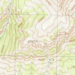 United States Geological Survey Dead Indian Peak, WY (1989, 24000-Scale) digital map