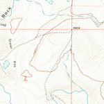 United States Geological Survey Dead Indian Spring, MT (1968, 24000-Scale) digital map