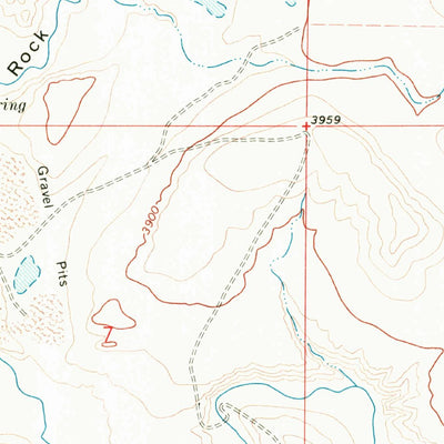 United States Geological Survey Dead Indian Spring, MT (1968, 24000-Scale) digital map