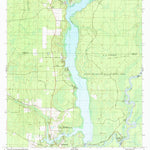 United States Geological Survey Dead Lakes, FL (1990, 24000-Scale) digital map