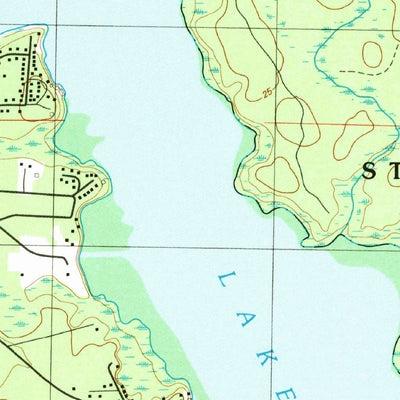 United States Geological Survey Dead Lakes, FL (1990, 24000-Scale) digital map