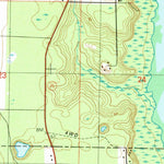 United States Geological Survey Dead Lakes, FL (1990, 24000-Scale) digital map