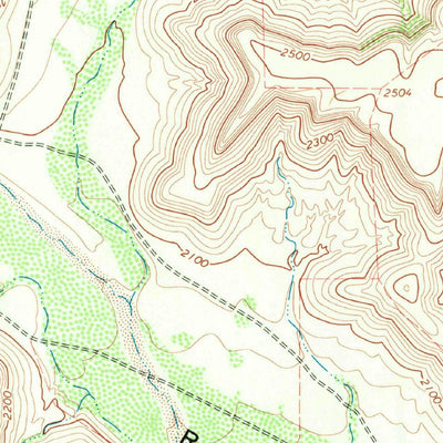 United States Geological Survey Dead Man Canyon, TX (1967, 24000-Scale) digital map