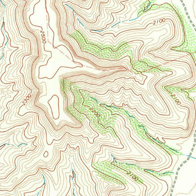 United States Geological Survey Dead Man Canyon, TX (1967, 24000-Scale) digital map