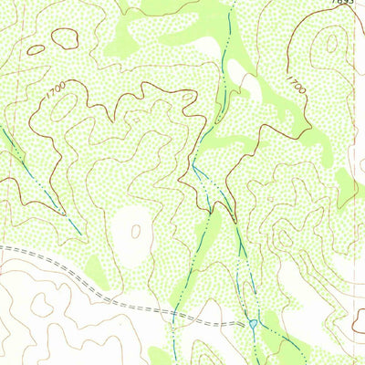 United States Geological Survey Dead Mans Pass, TX (1979, 24000-Scale) digital map