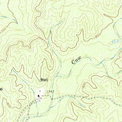 United States Geological Survey Dead Mans Pass, TX (1979, 24000-Scale) digital map