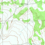 United States Geological Survey Dead Monkey Ridge, AZ (1982, 24000-Scale) digital map