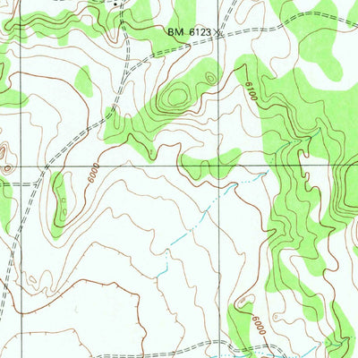 United States Geological Survey Dead Monkey Ridge, AZ (1982, 24000-Scale) digital map