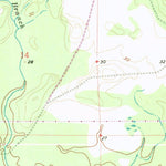 United States Geological Survey Dead Tiger Creek, MS (1957, 24000-Scale) digital map