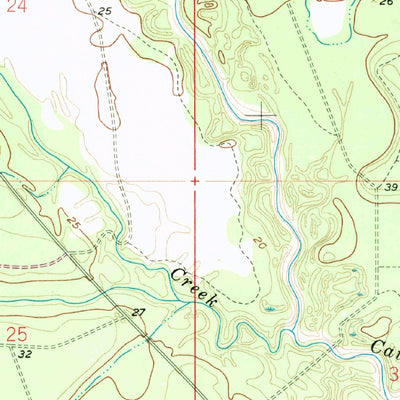 United States Geological Survey Dead Tiger Creek, MS (1957, 24000-Scale) digital map