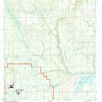 United States Geological Survey Dead Tiger Creek, MS (1996, 24000-Scale) digital map