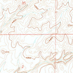 United States Geological Survey Dead Woman Crossing, WY (1961, 24000-Scale) digital map