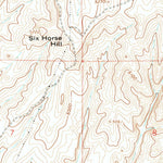 United States Geological Survey Dead Woman Crossing, WY (1961, 24000-Scale) digital map