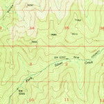 United States Geological Survey Dead Wood Reservoir, ID (1953, 62500-Scale) digital map