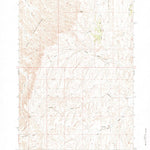 United States Geological Survey Deadline Draw, WY (1966, 24000-Scale) digital map