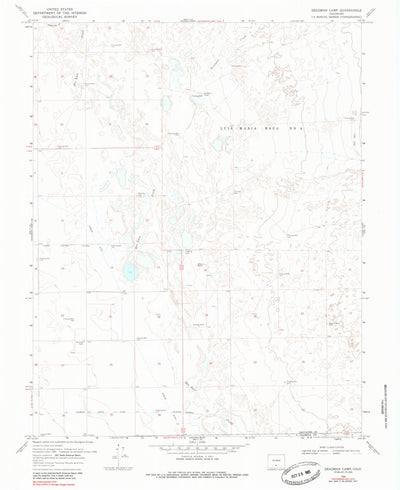 United States Geological Survey Deadman Camp, CO (1968, 24000-Scale) digital map