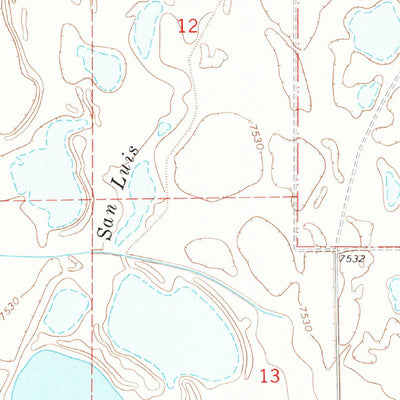 United States Geological Survey Deadman Camp, CO (1968, 24000-Scale) digital map