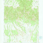 United States Geological Survey Deadman Canyon, UT (1972, 24000-Scale) digital map