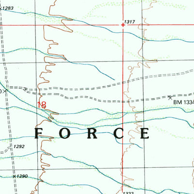 United States Geological Survey Deadman Gap, AZ (1996, 24000-Scale) digital map