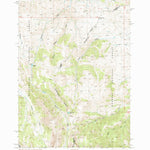 United States Geological Survey Deadman Lake, MT-ID (1987, 24000-Scale) digital map