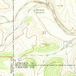 United States Geological Survey Deadman Lake, NM (1963, 24000-Scale) digital map